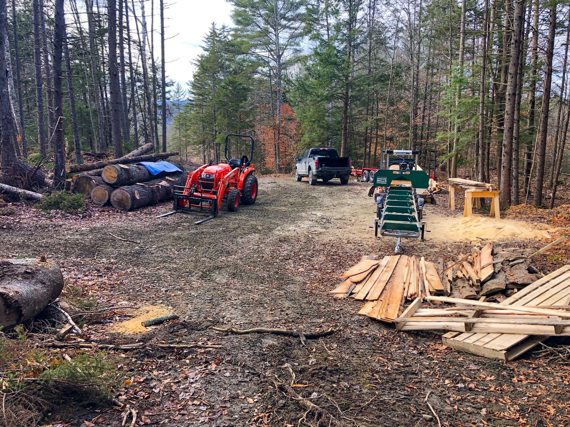 Sawmill Setup