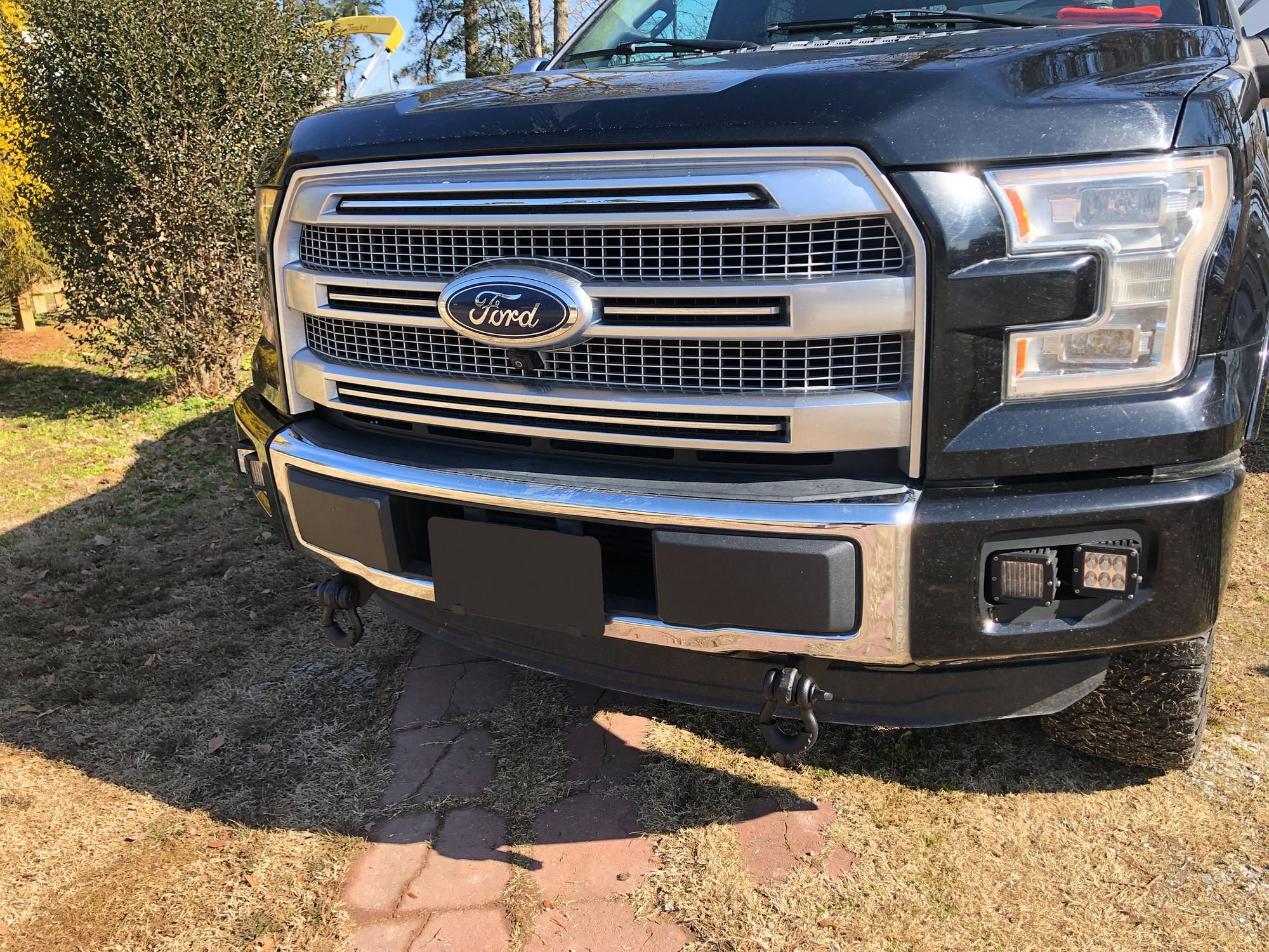 2022 F150 Chrome Tow Hooks