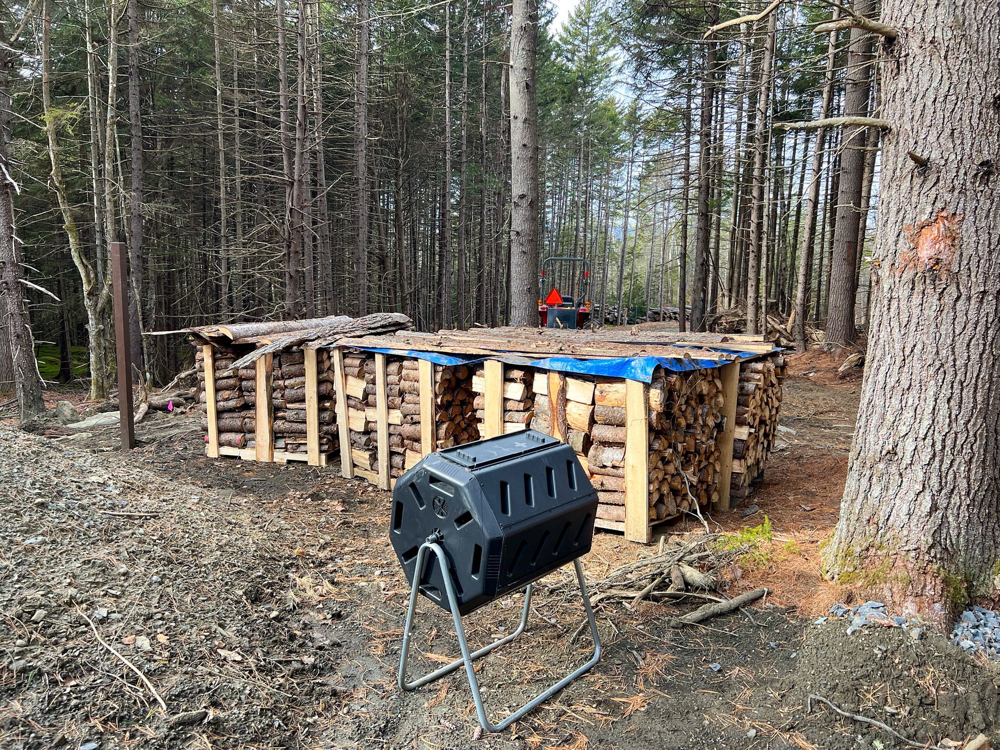 Spruce Firewood Pallets