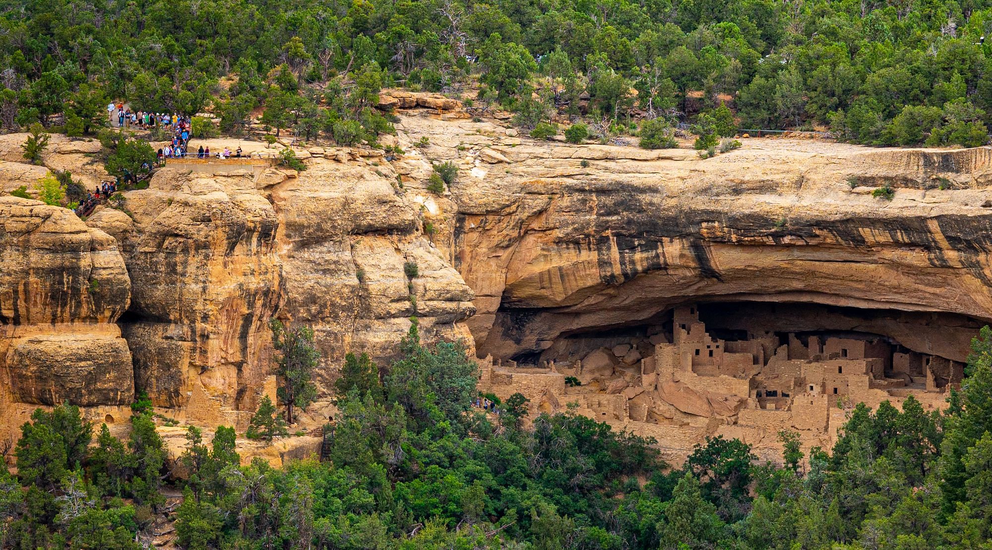 Cliff Palace Tour Group