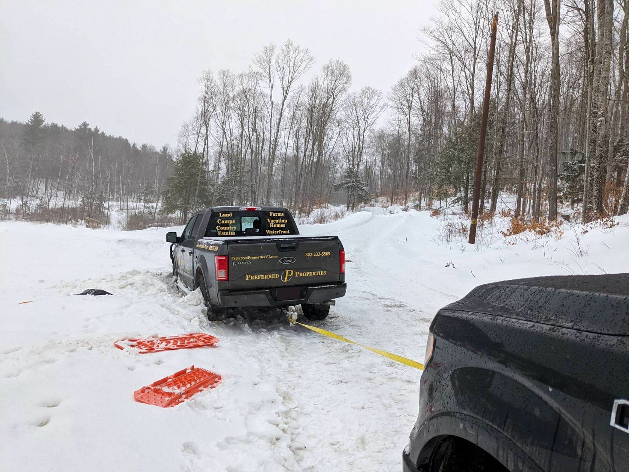 F-150 Tow Strap Recovery