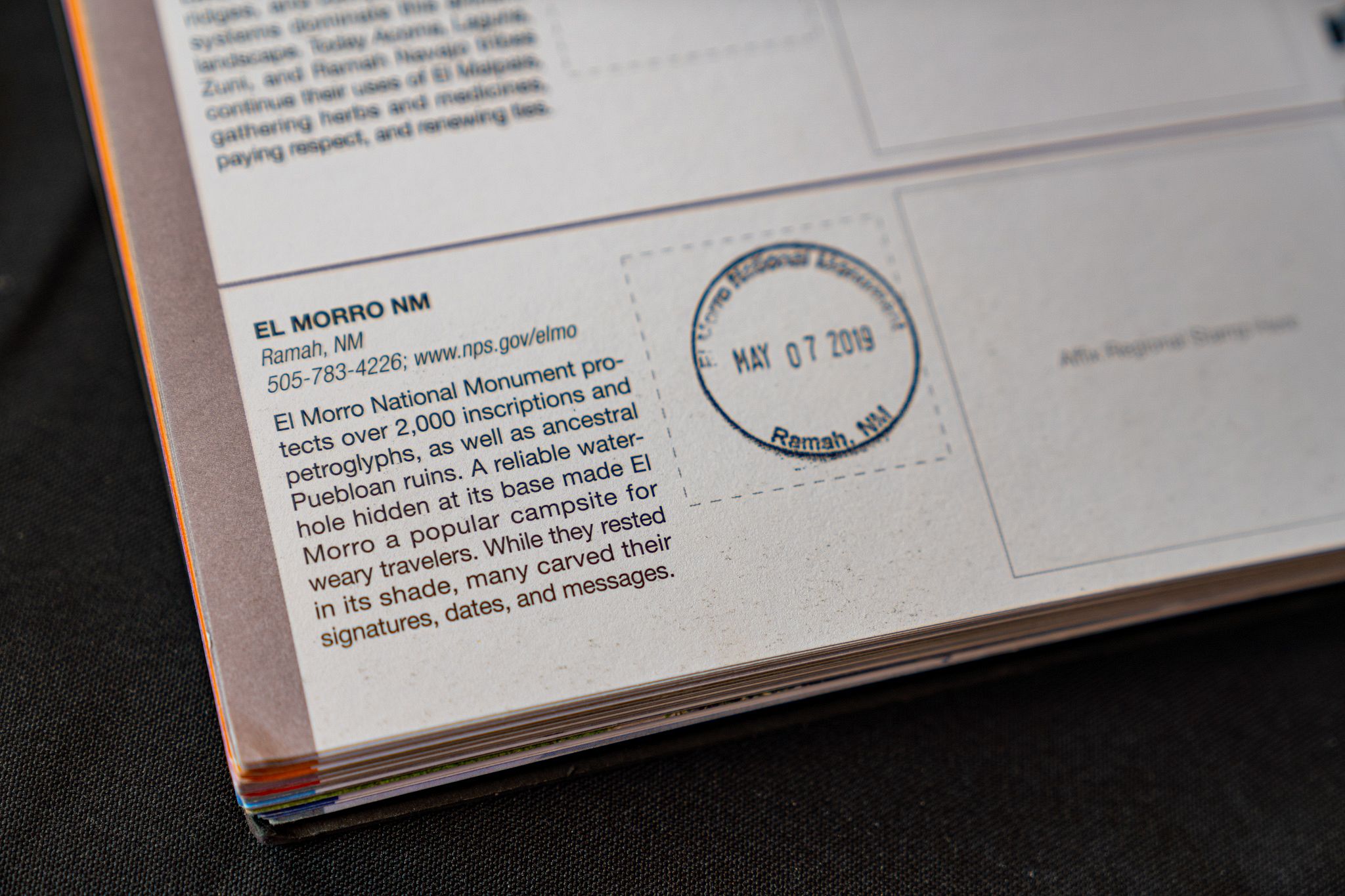 El Morro Passport Stamp