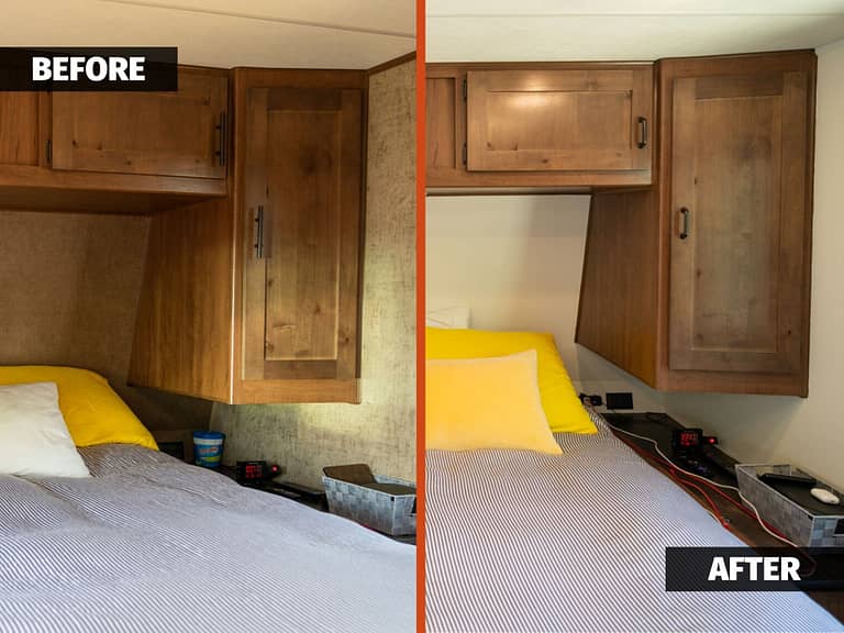 Painting RV Cabinets