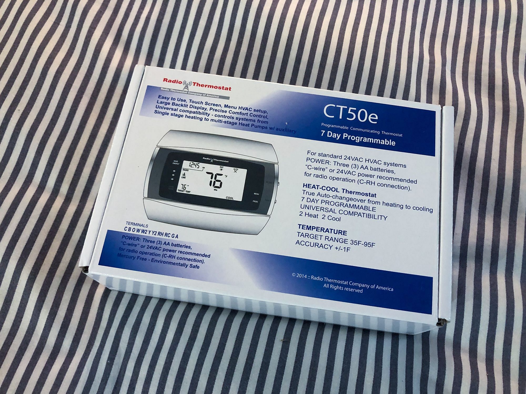 Radio Thermostat CT50e