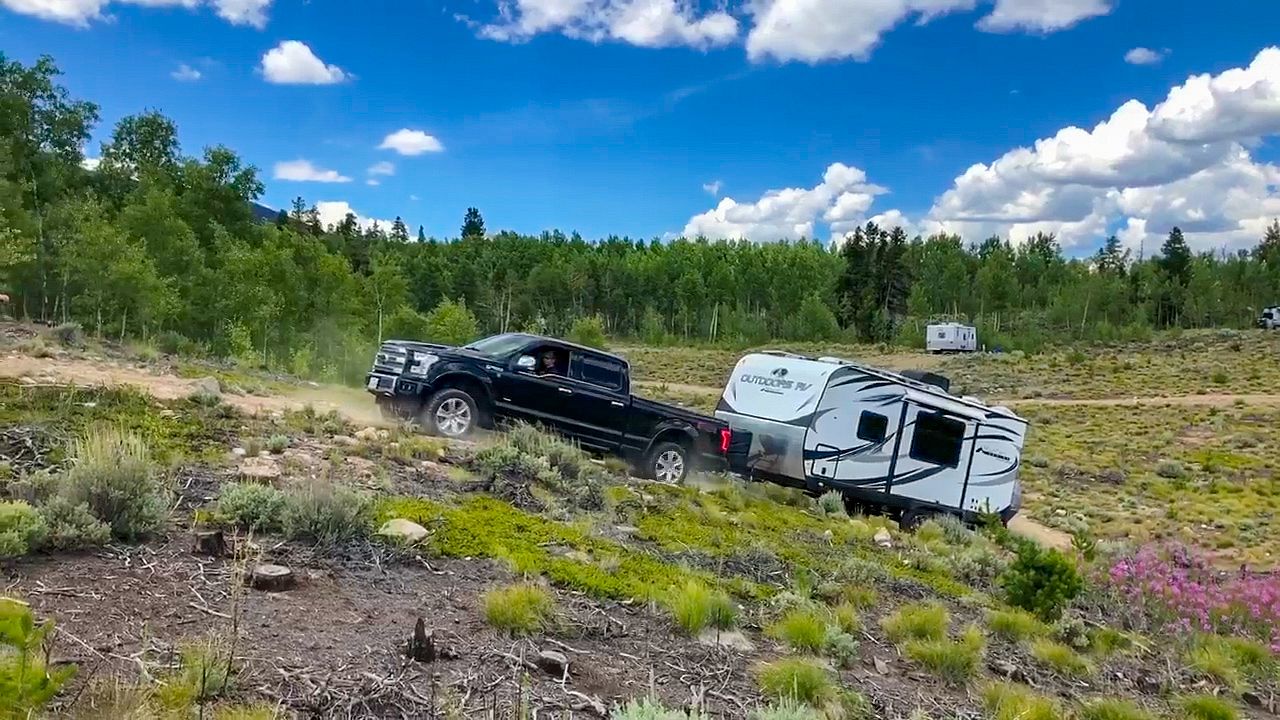 Off-Roading with our Outdoors RV 21RBS