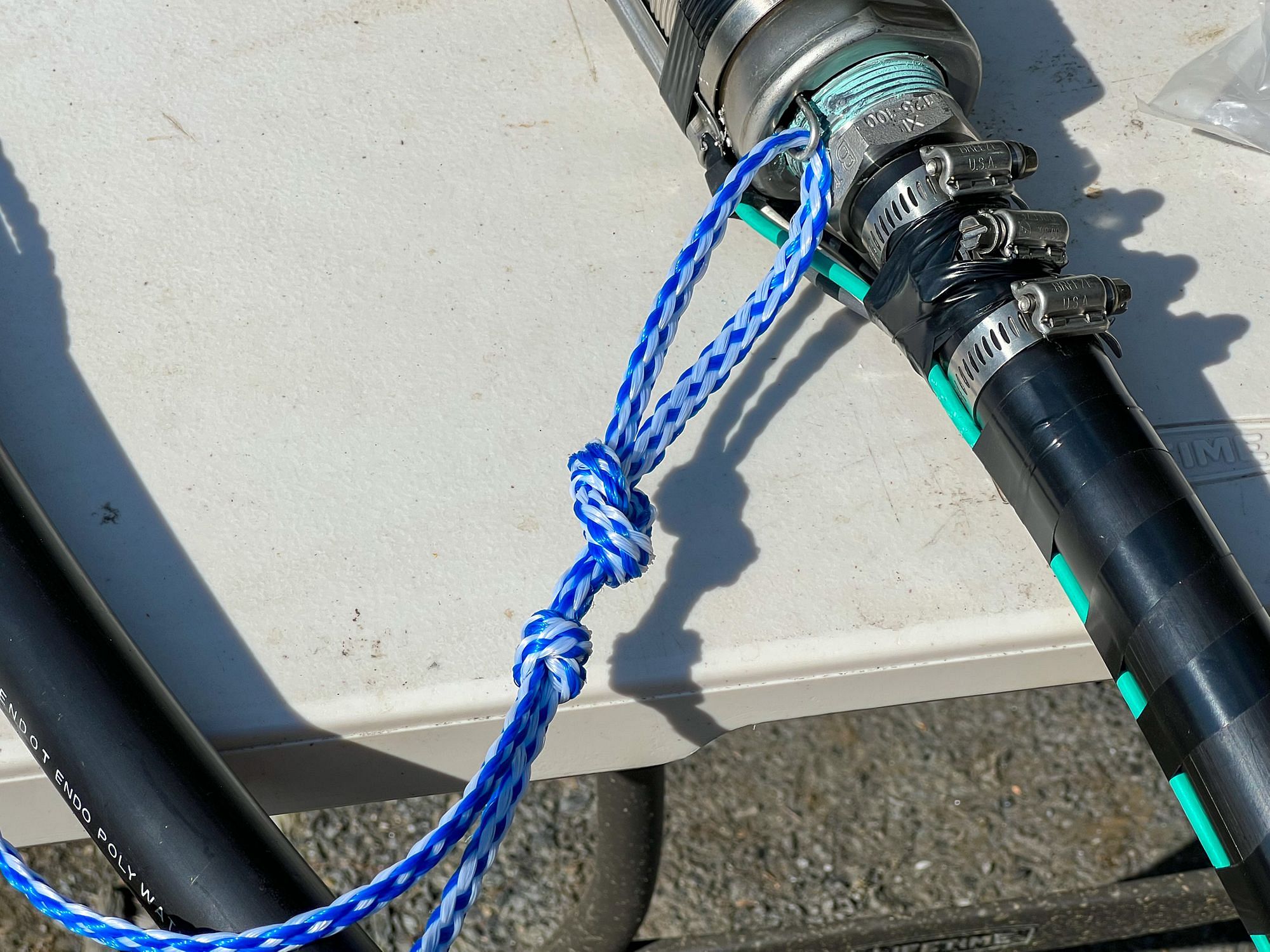 Well Pump Safety Rope Knot