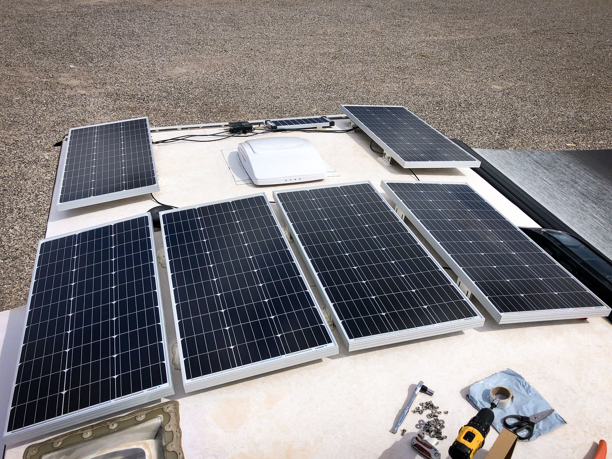 yacht & rv solar mounting