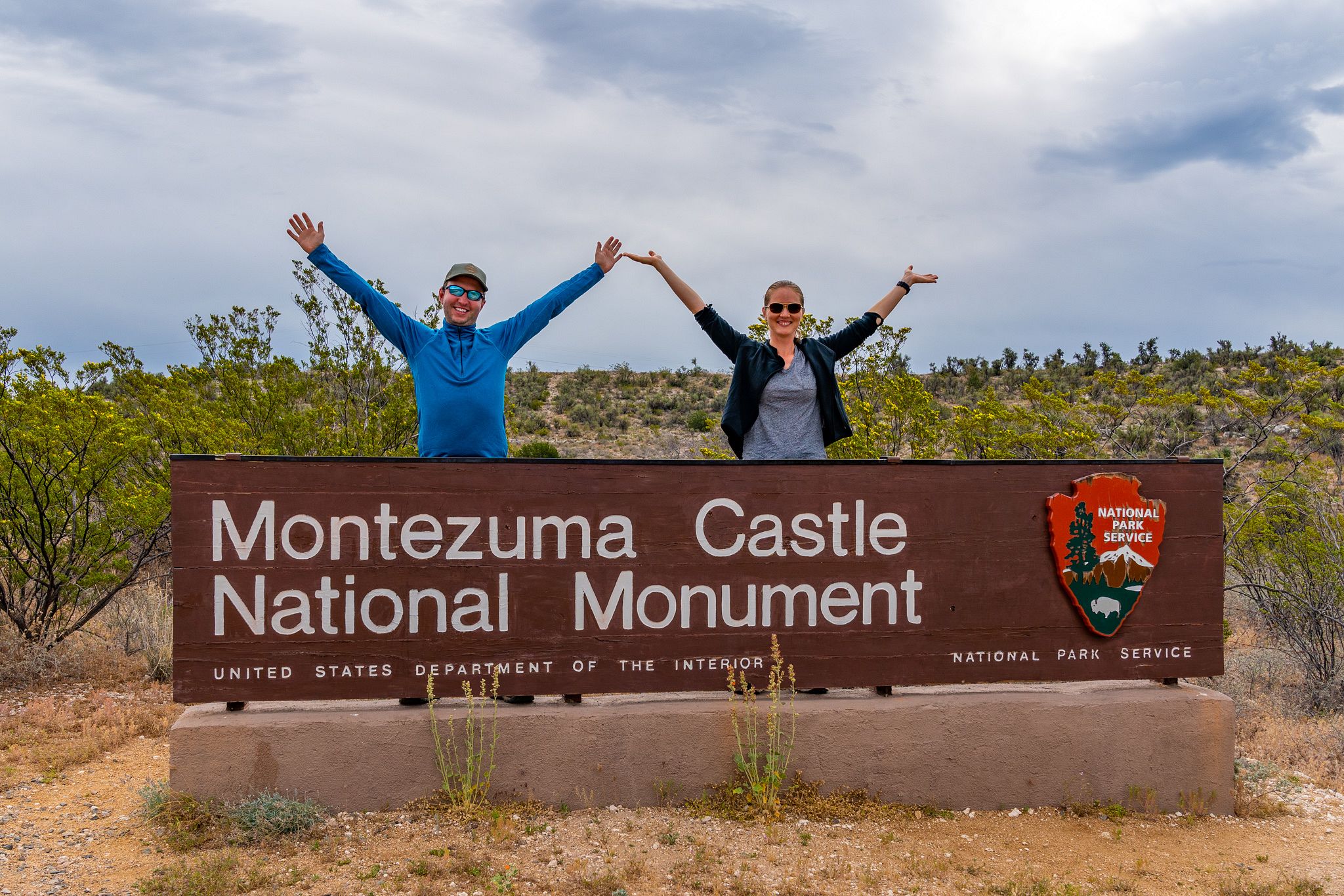 Montezuma Castle National Monument Sign