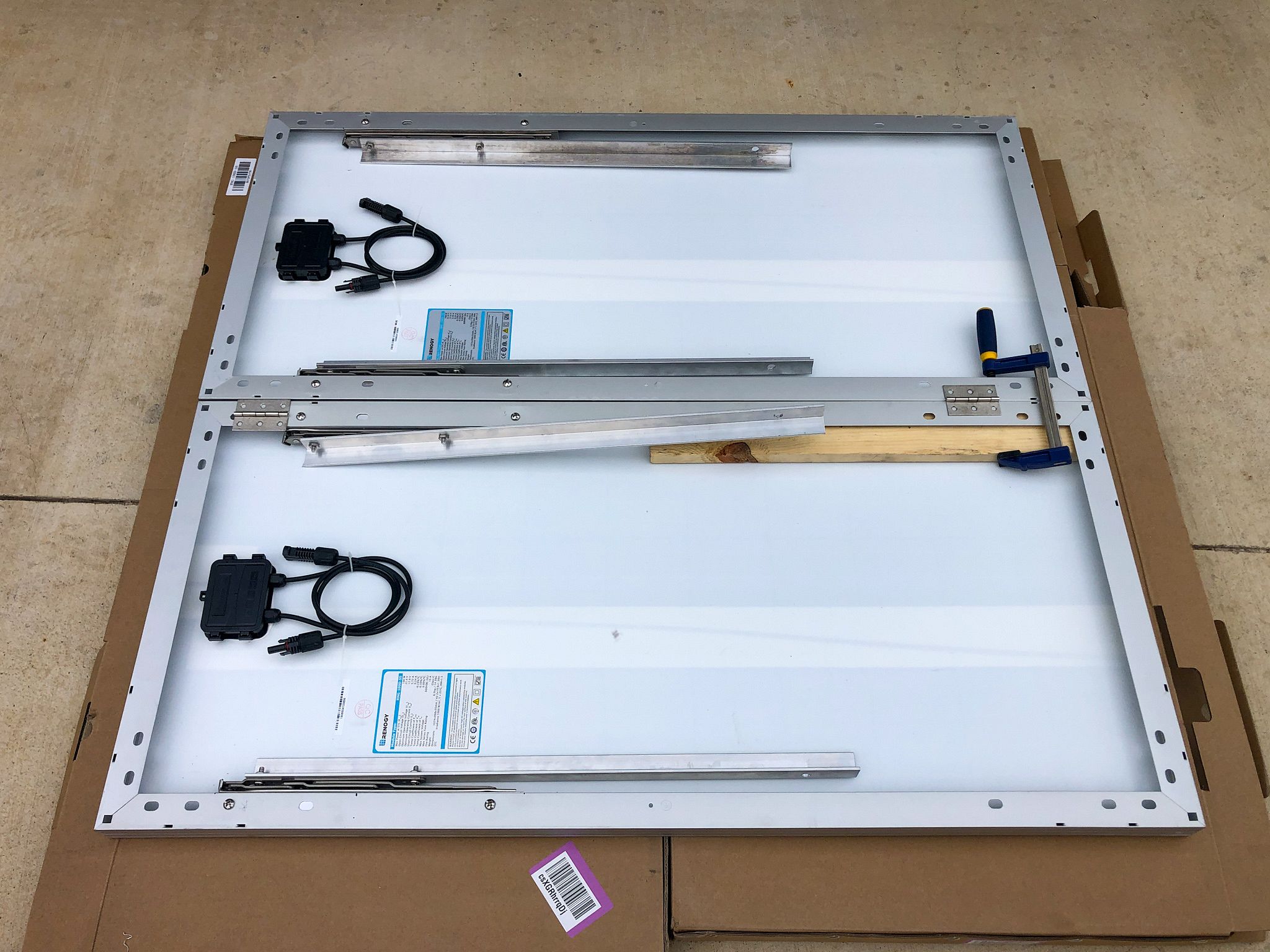 Solar Panel Hinges