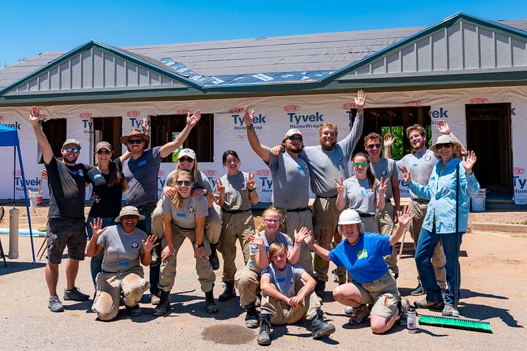 First Time Building a House with Habitat for Humanity