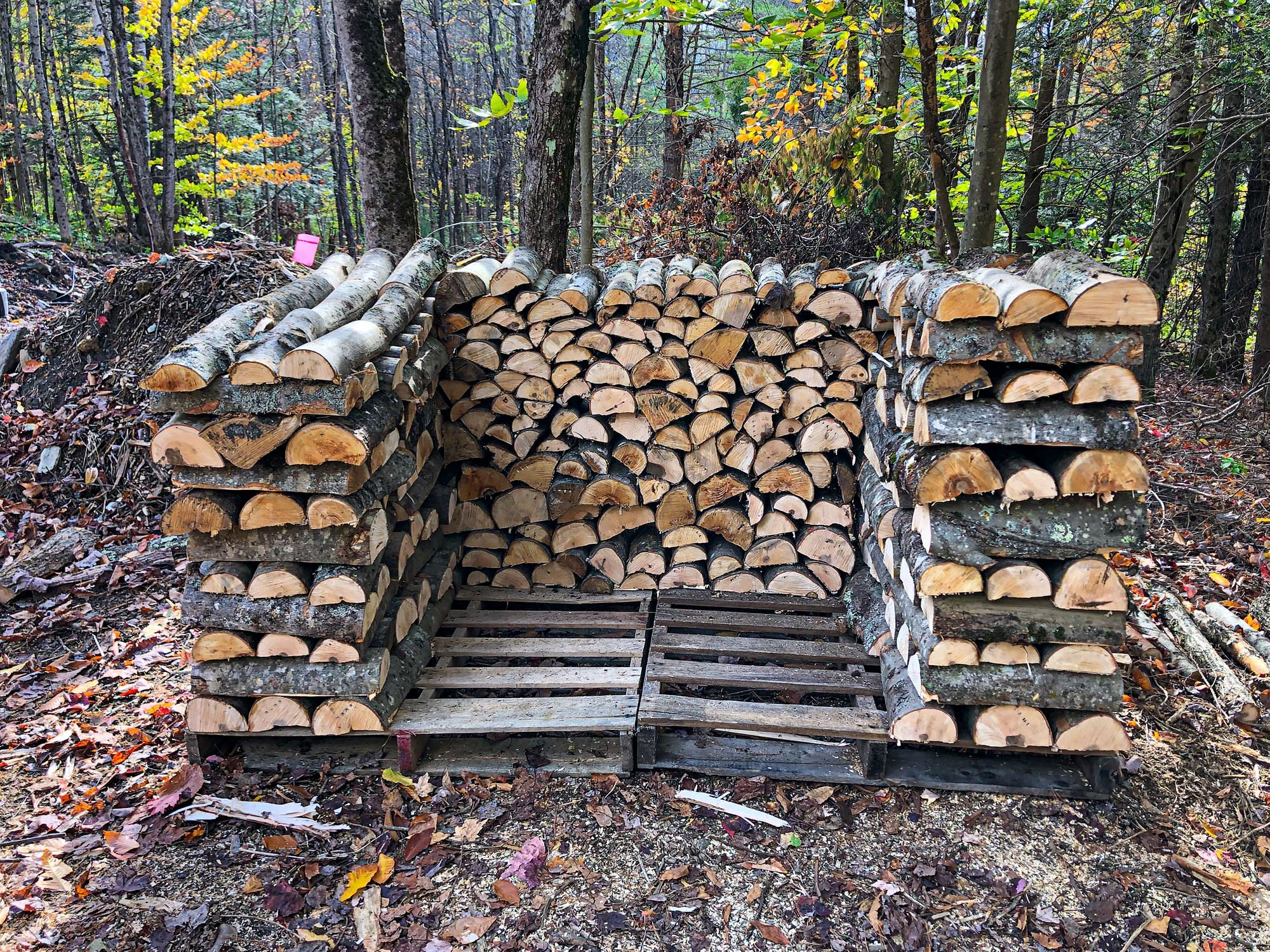 How to Choose, Cut, Split and Stack Firewood