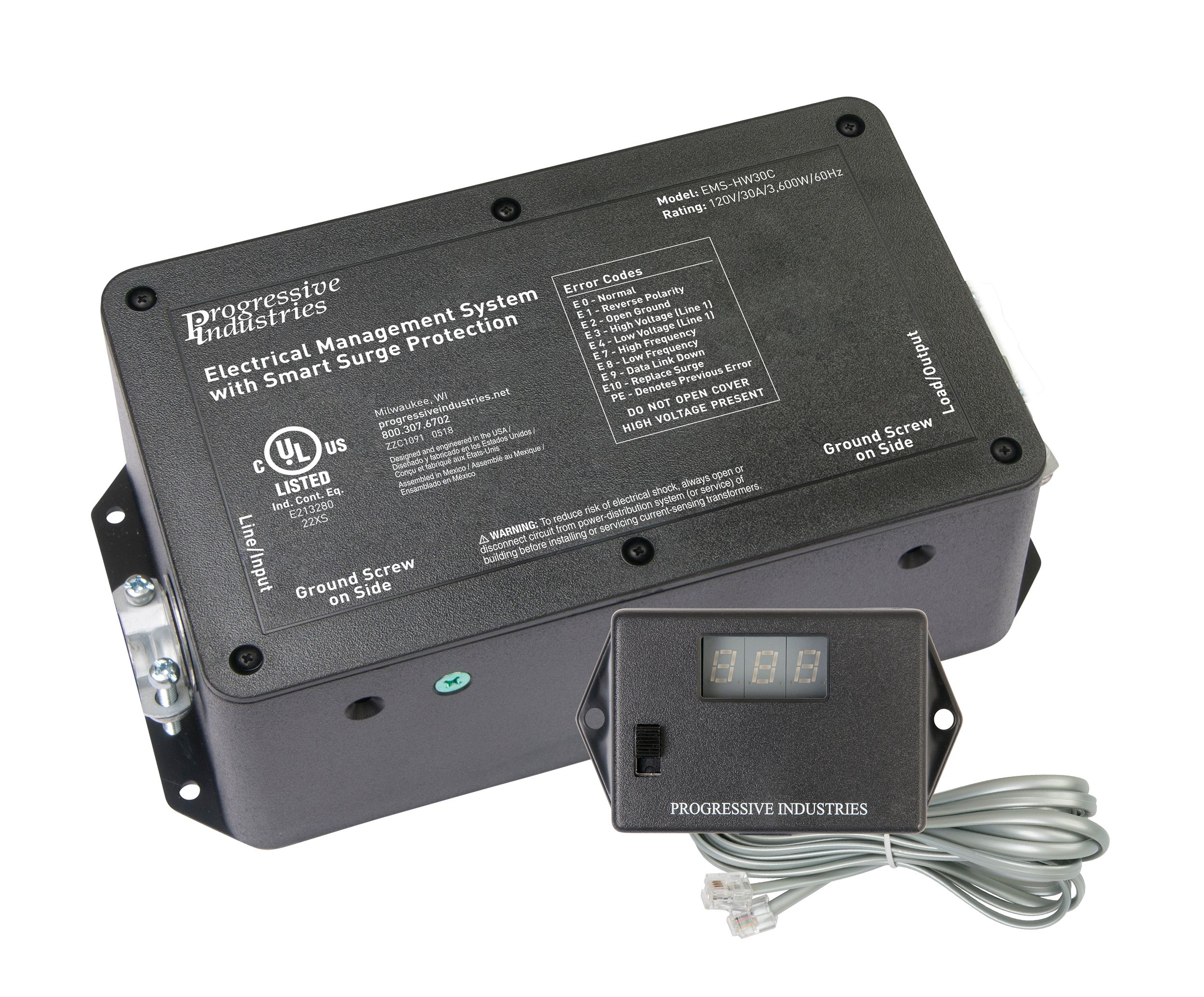 Progressive Industries EMS-HW30C