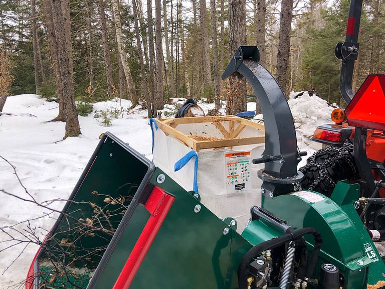 Bulk Bag Wood Chip Support