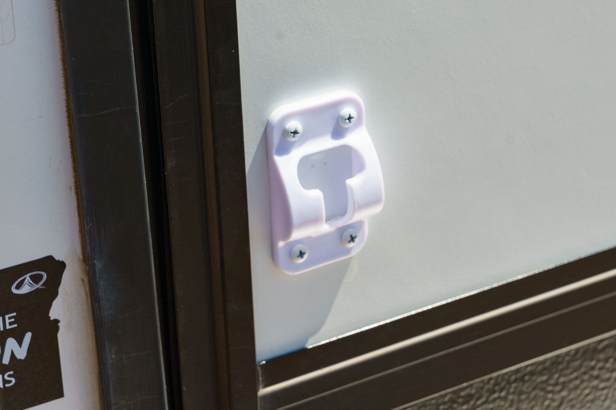 RV Door Keeper Install