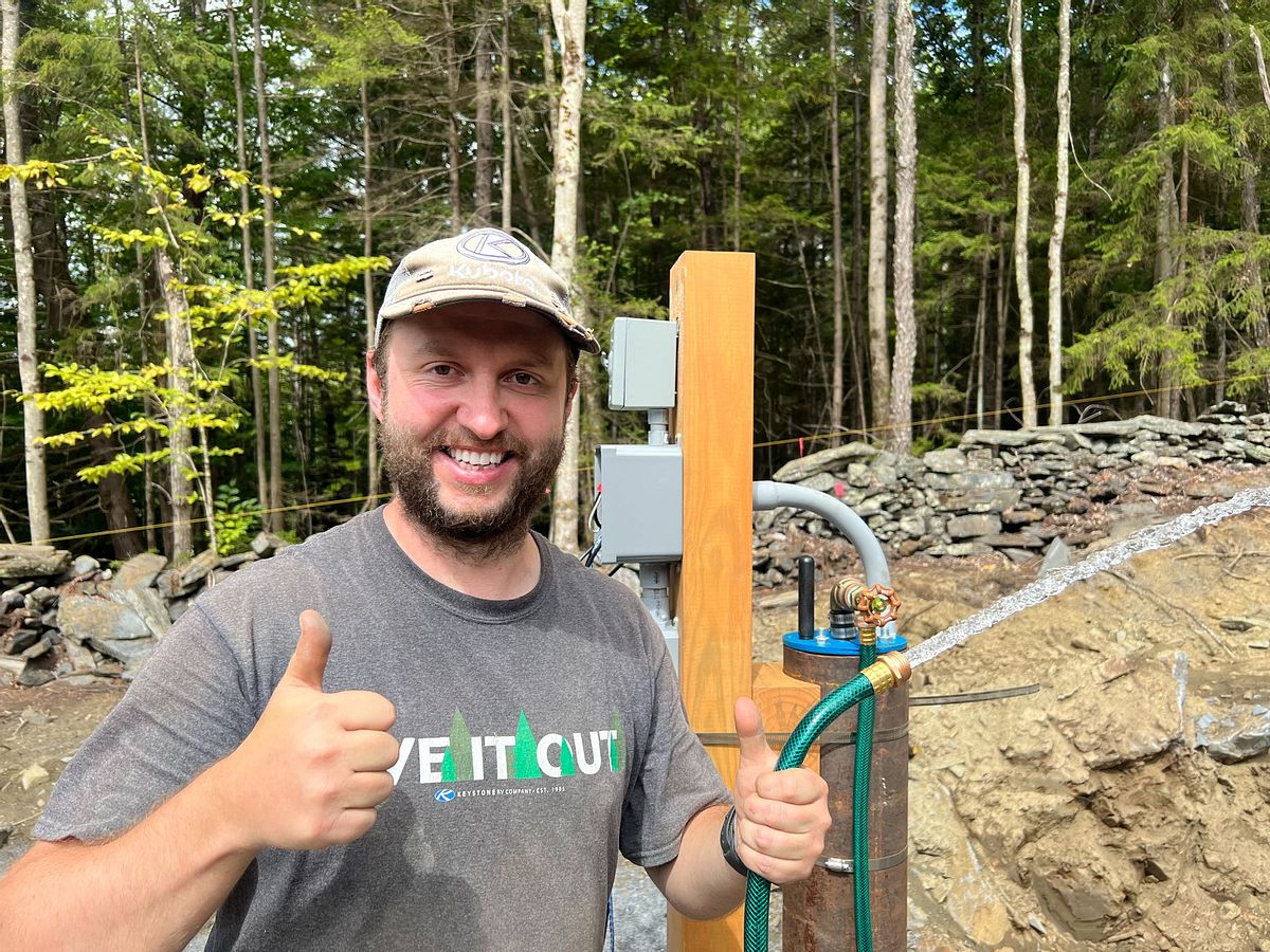 Well Install: Part 3 - Temporary Setup | Adventurous Way