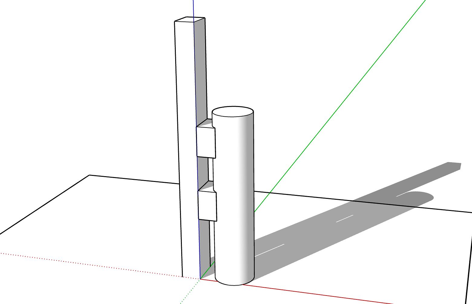 Sketchup Well Mockup