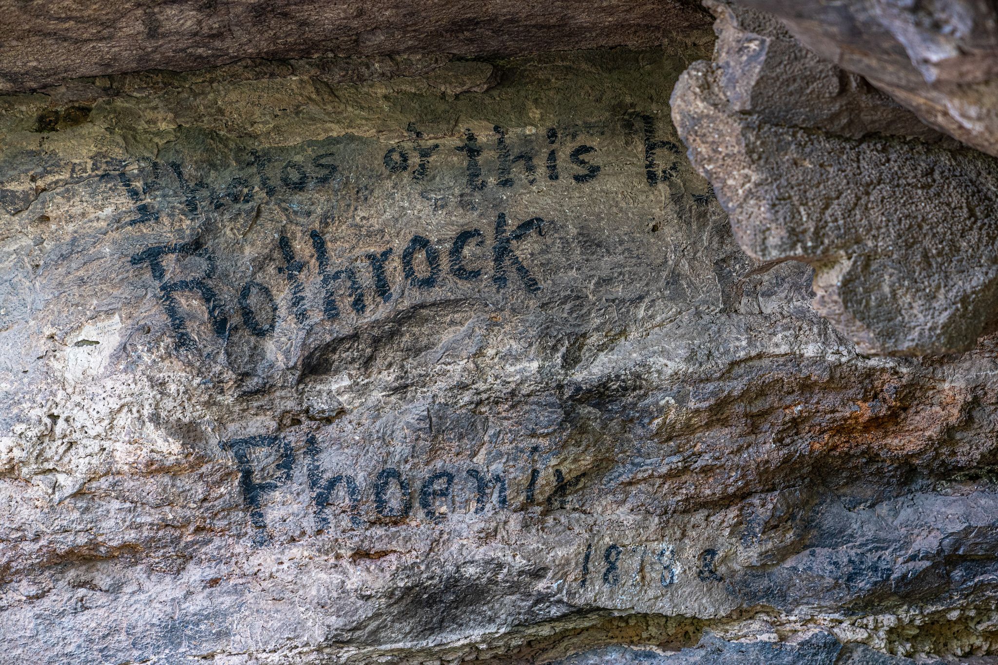 Swallet Ruin Graffiti