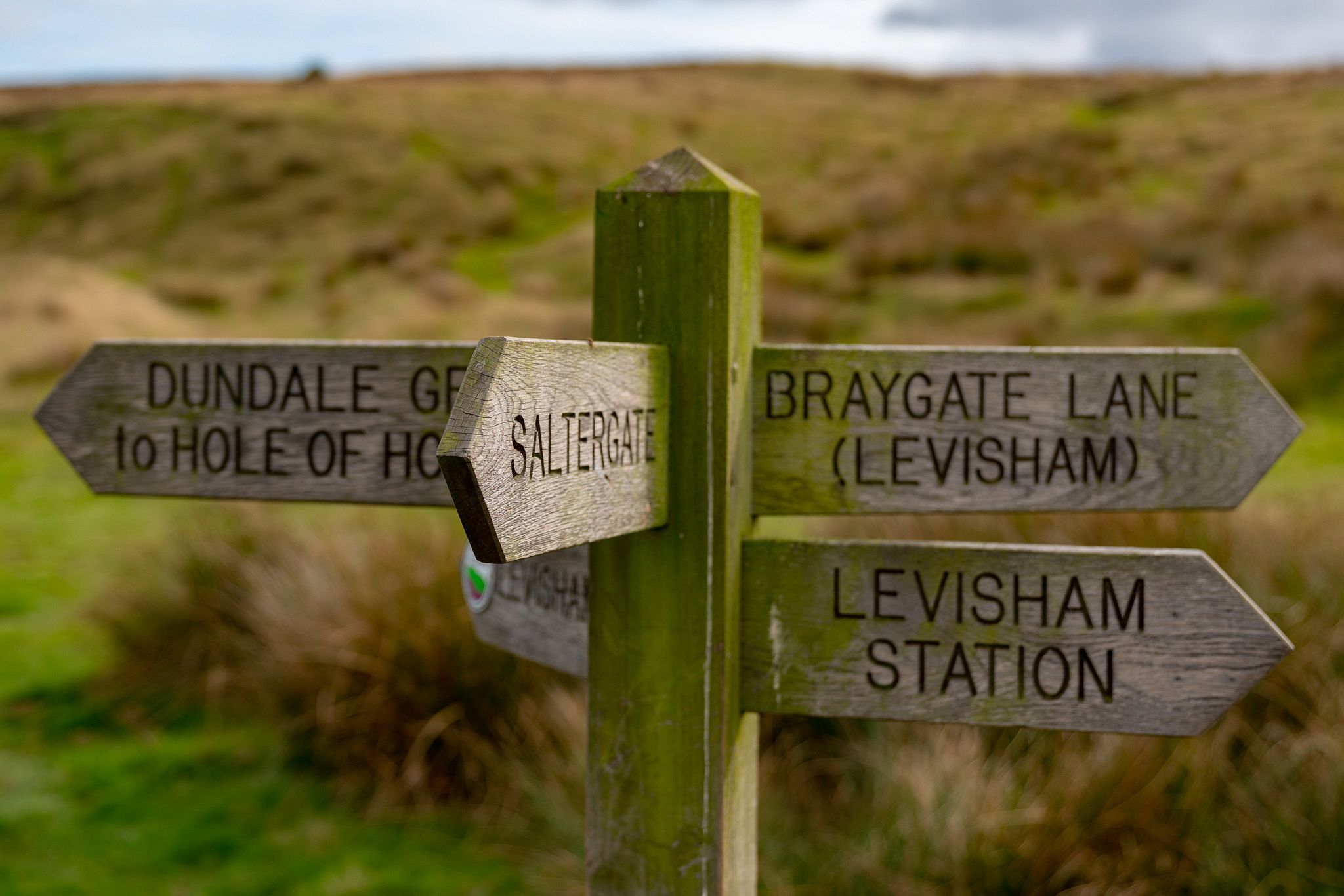 Hole of Horcum Signposts