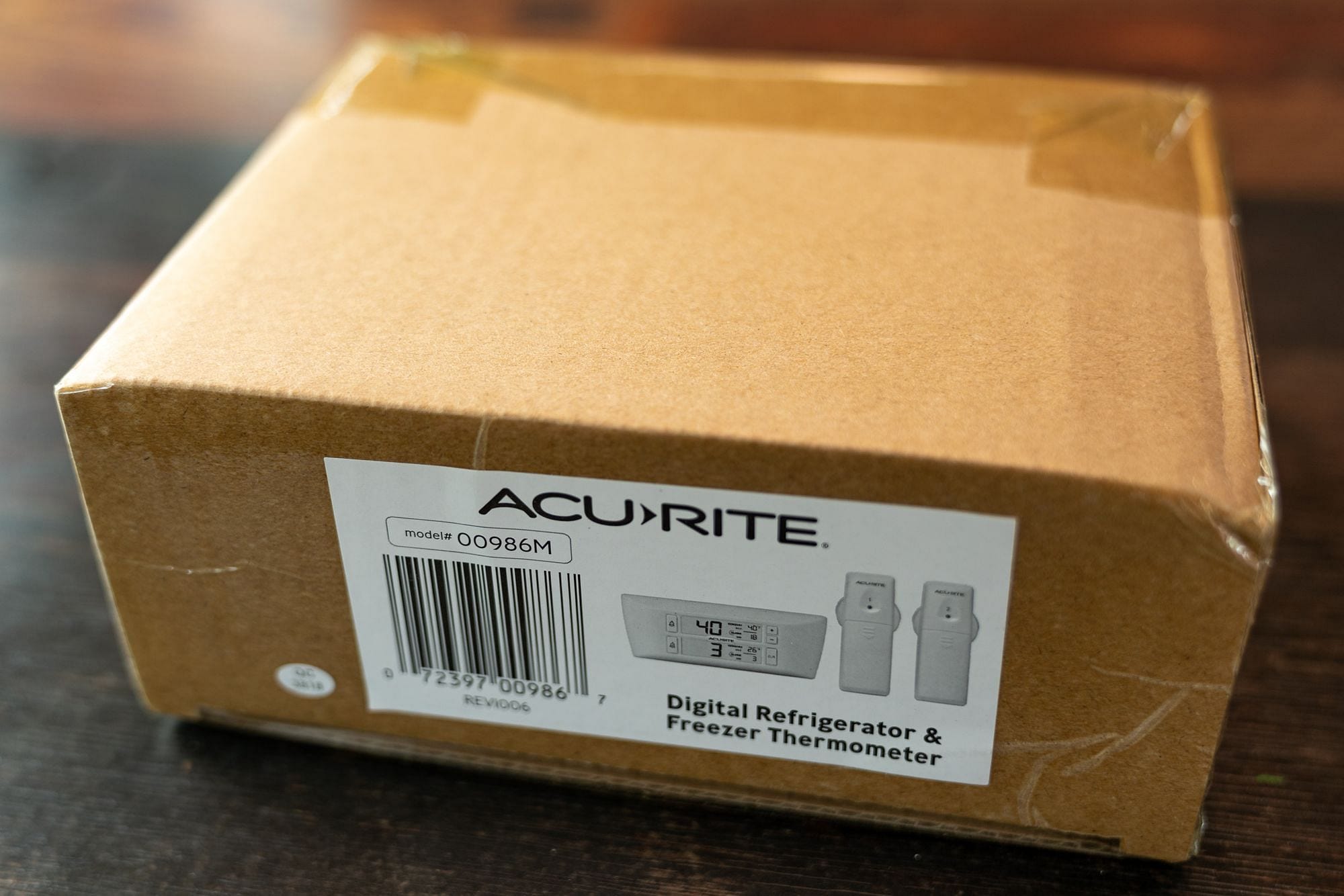 AcuRite 986 Packaging