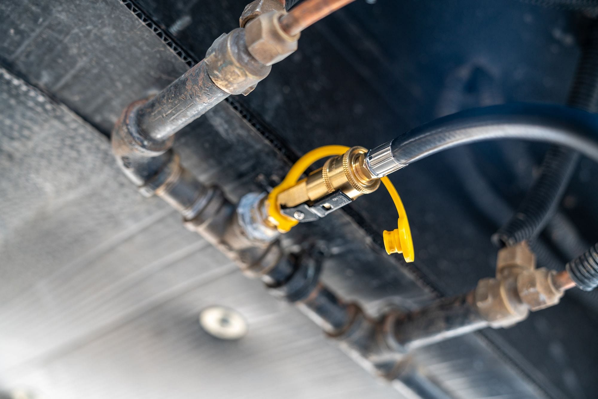 Propane quick connect deals