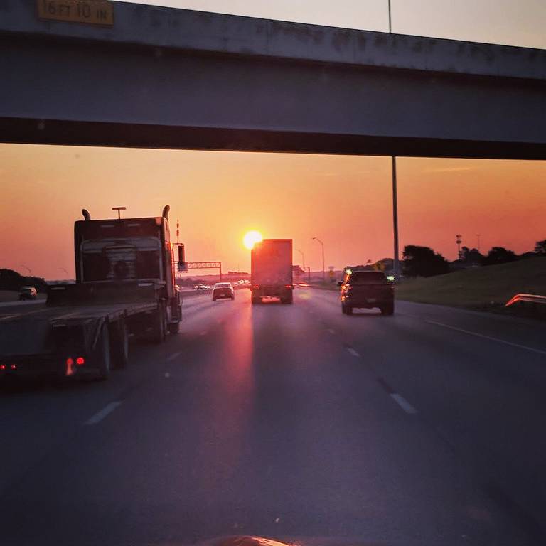 Sunrise over Fort Worth, TX