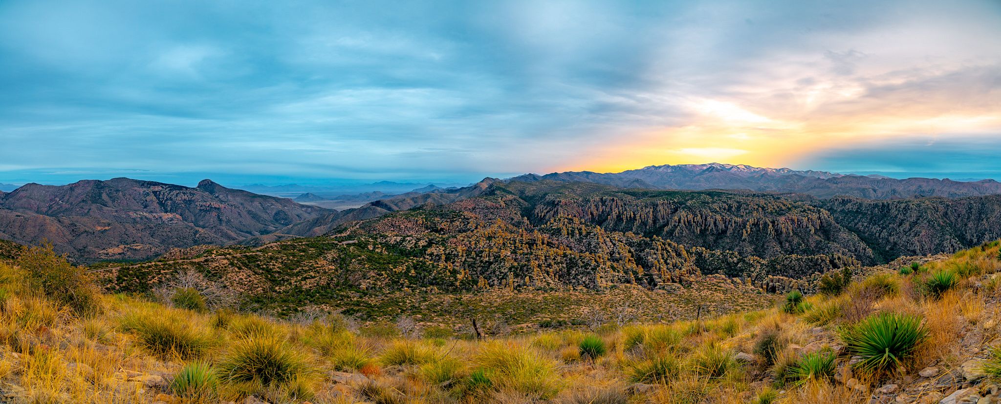 Sunset at Chiricahua National Monument