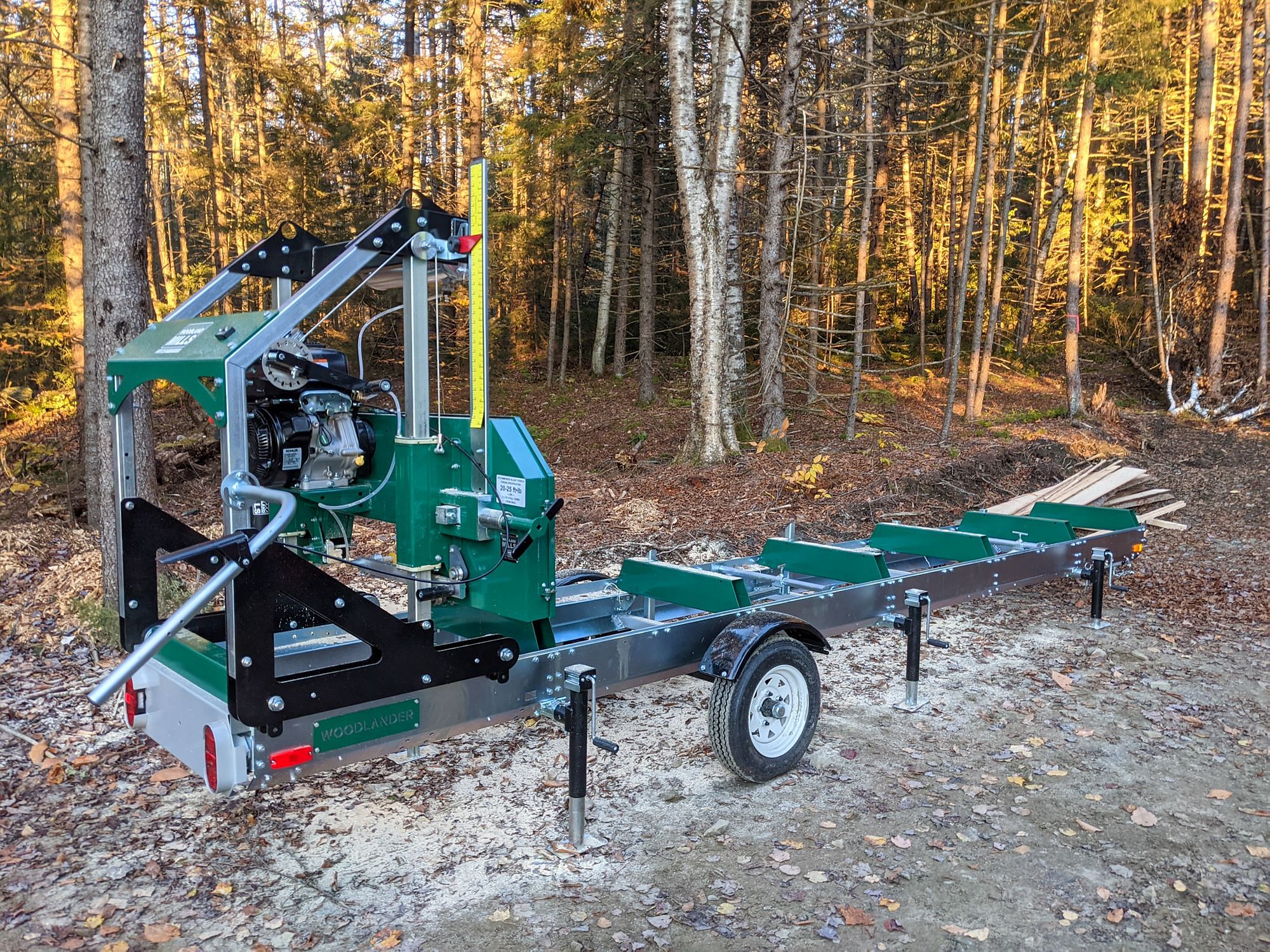 Assembling the Woodland Mills HM126 XL Sawmill Adventurous Way