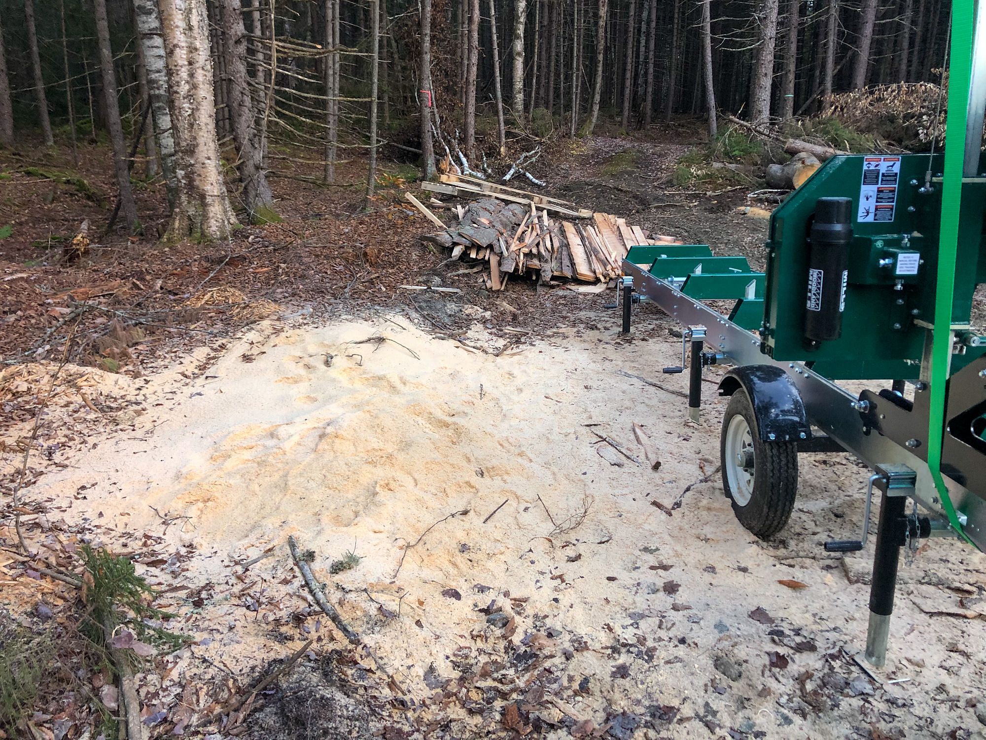 Sawmill Sawdust