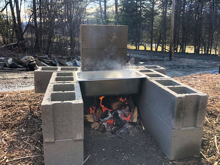 Maple Sap Firepit Design