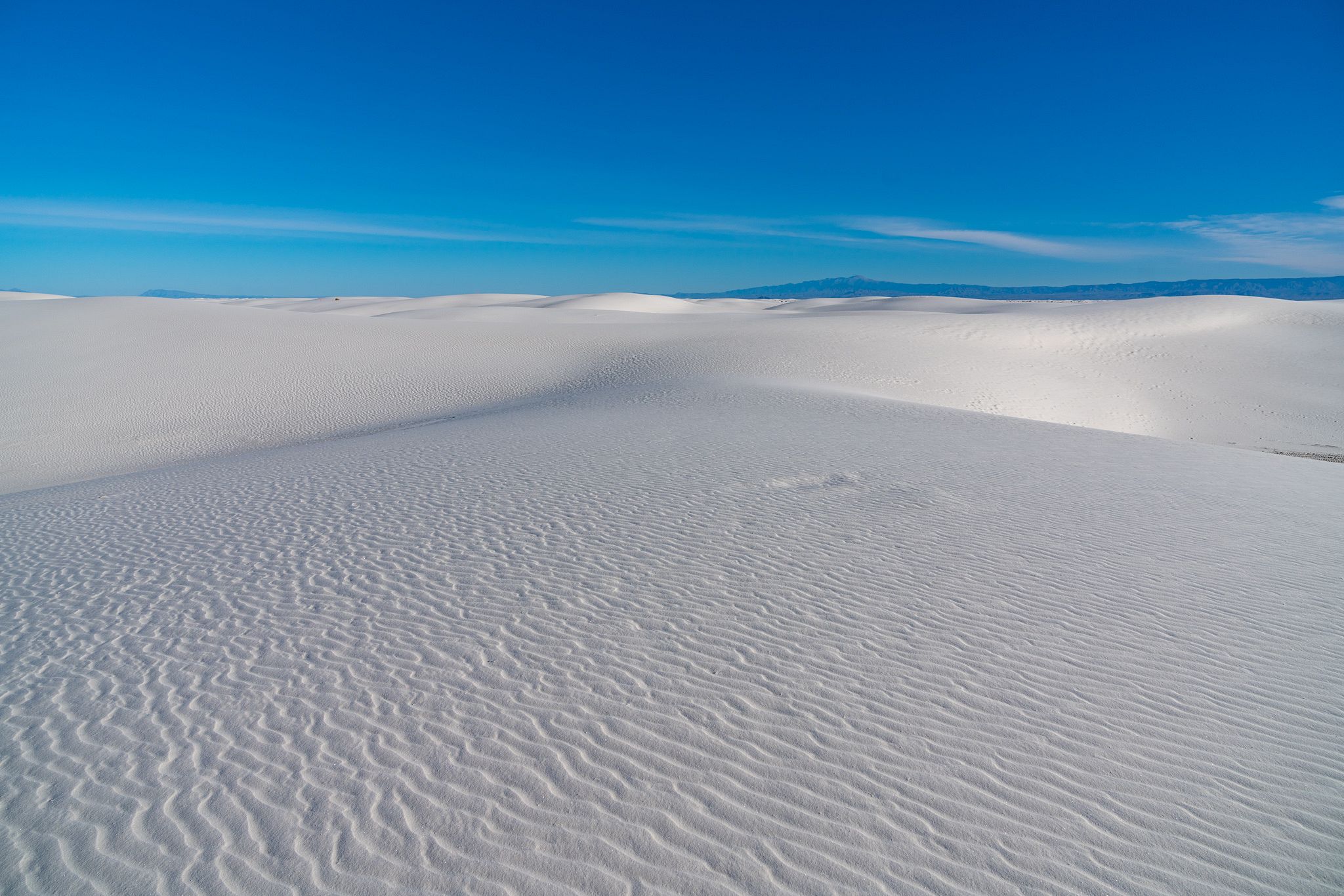 Blue Skies & White Sands