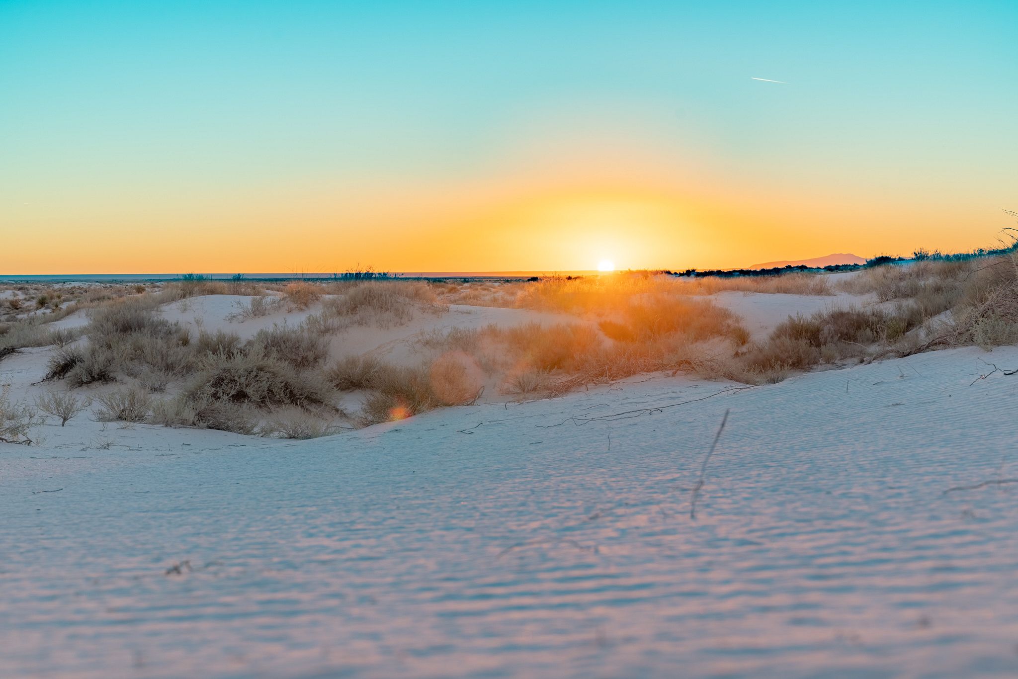 Guadalupe Dunes at Sunset