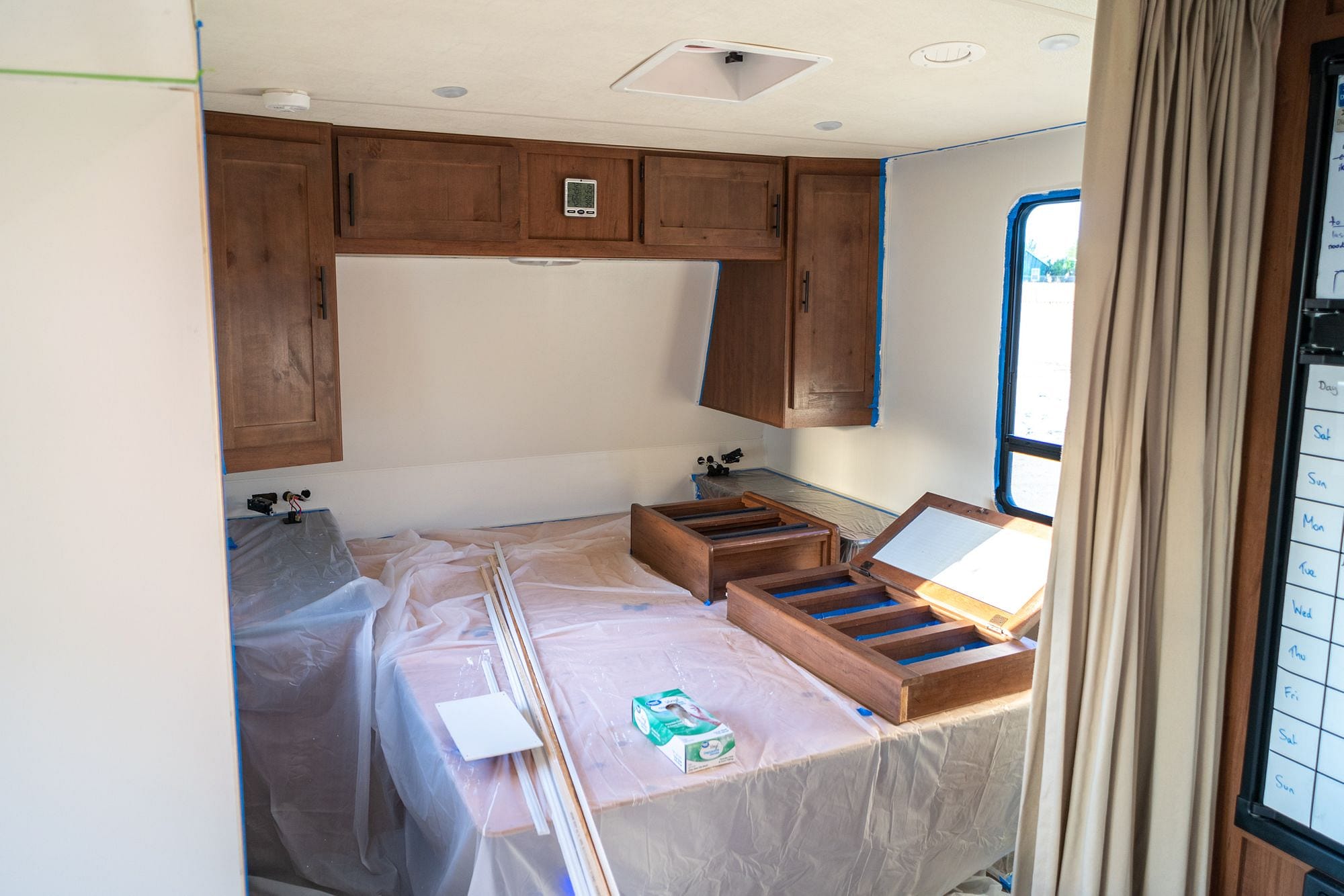 Painting RV Walls