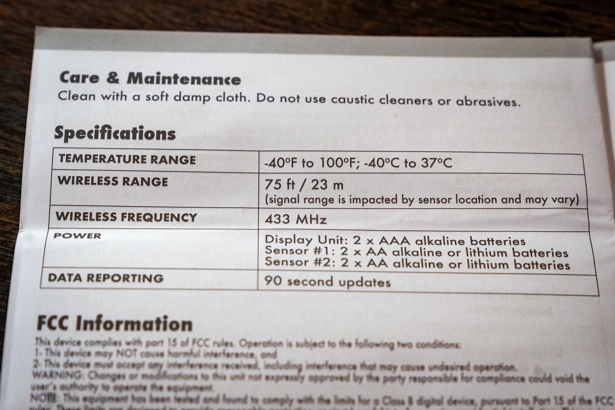 Monitoring RV Fridge & Freezer Temperatures with the AcuRite 986